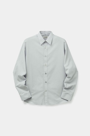 [COOR] Pale Stripe Shirt (Light Gray) 正規品 韓国ブランド 韓国通販 韓国代行 韓国ファッション クール クーア クアー COOR 日本 店舗