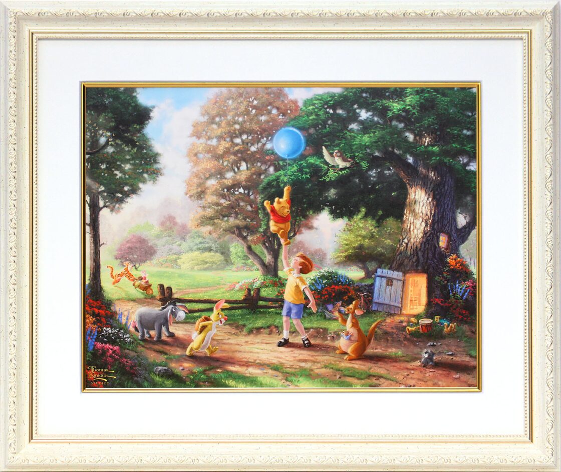ディズニー絵画 トーマス キンケード クマのプーさん2 ポスター 正規品 