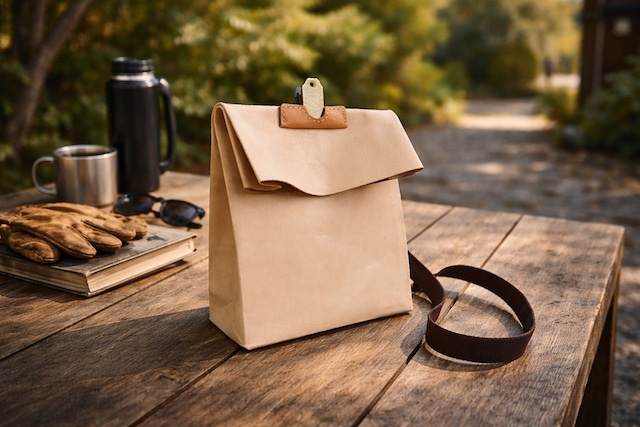 【NEW】紙袋のようなただの袋・ショルダータイプ