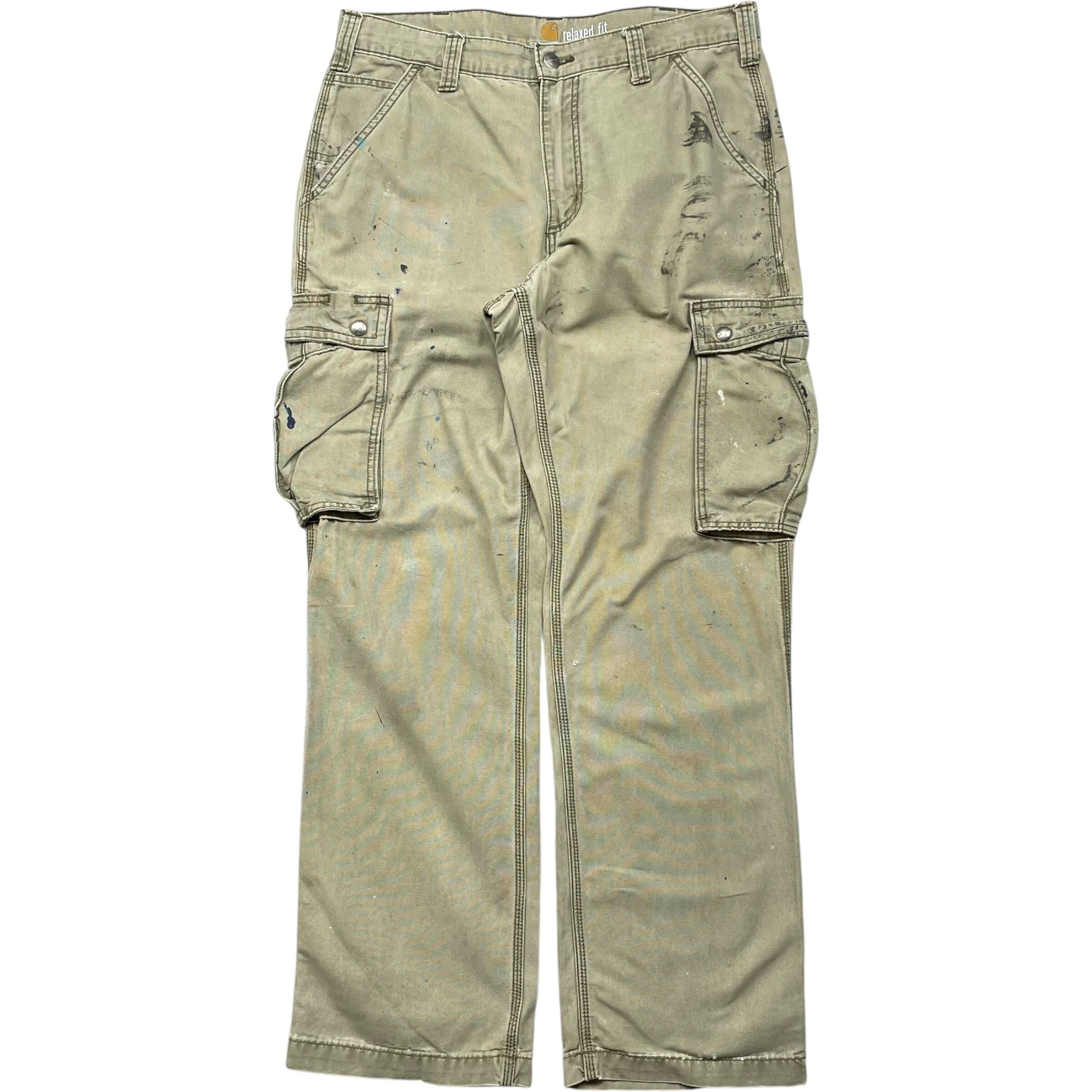 《実寸 W33L31》 Carhartt カーハート ワークパンツ ペインターパンツ no.5115
