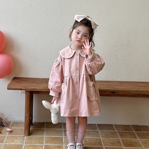 秋ビッグポケットトレンチコート