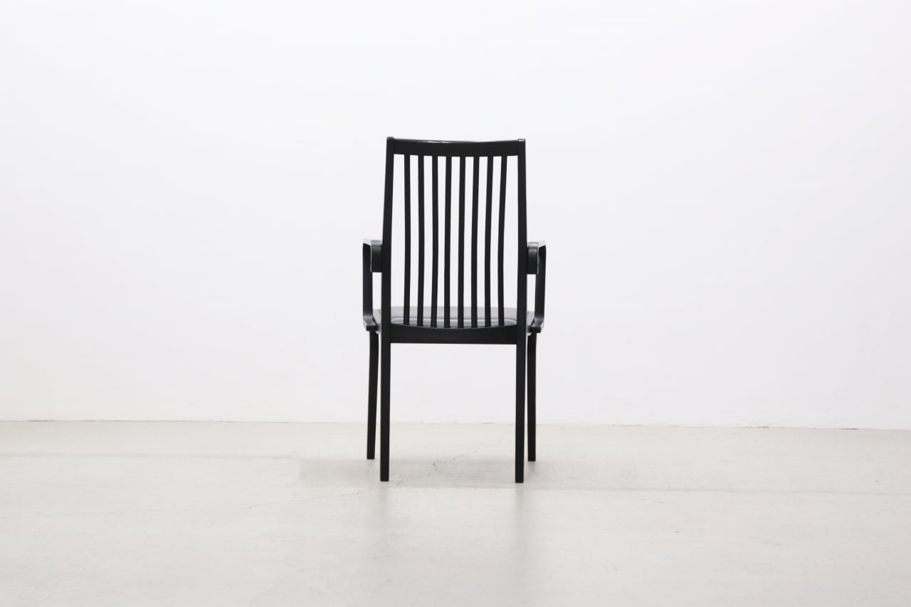 沼津店】在庫4脚 TENDO 天童木工 アーム 本革 ダイニングチェア