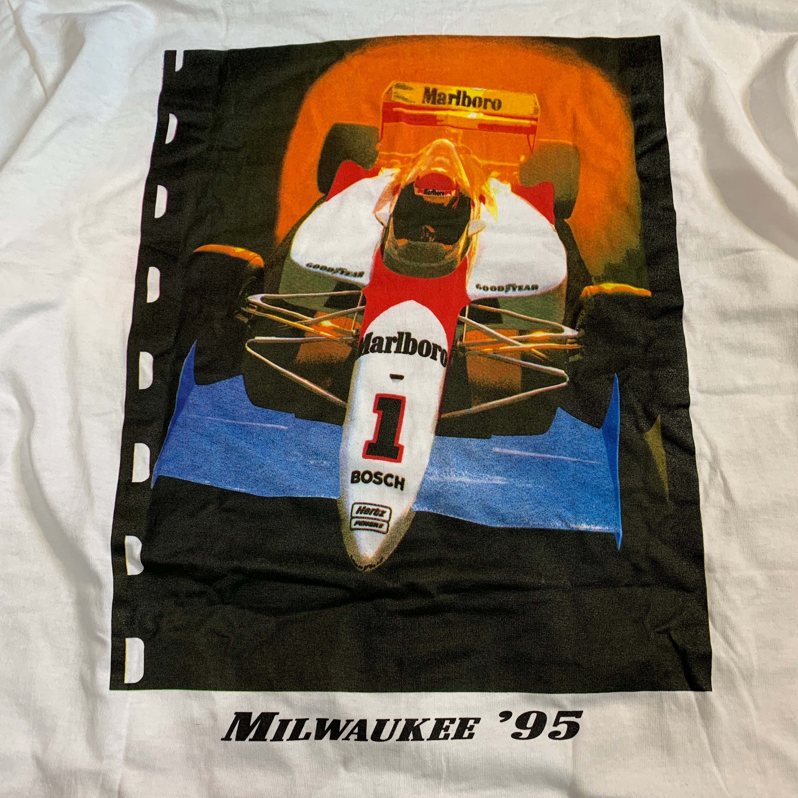 90sデッドストック箱付き Marlboroマルボロ タバコTシャツ XL | 古着屋 Uan