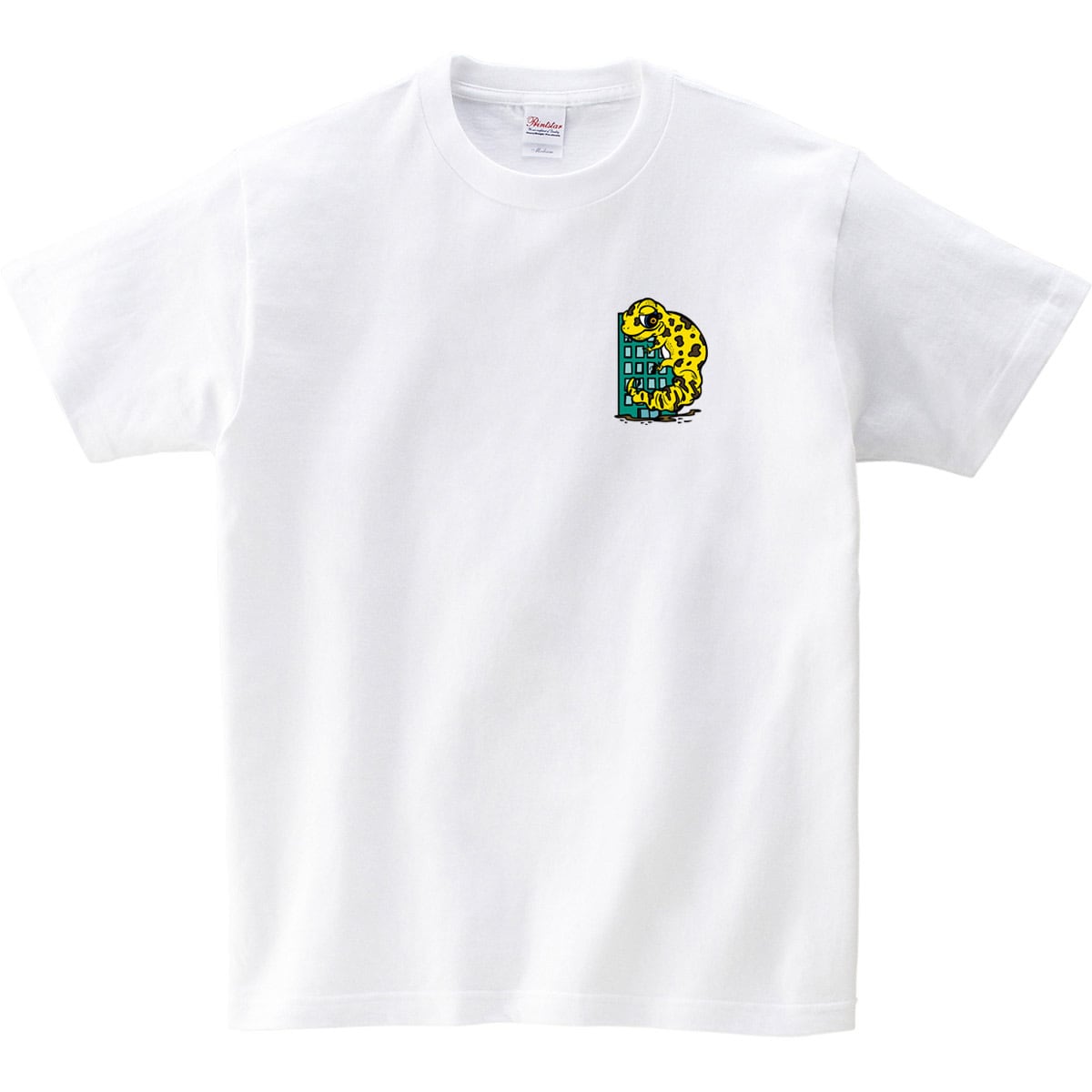 怪獣 爬虫類 レオパ イラスト Tシャツ am68 アニマル レオパードゲッコー 餌 飼い方