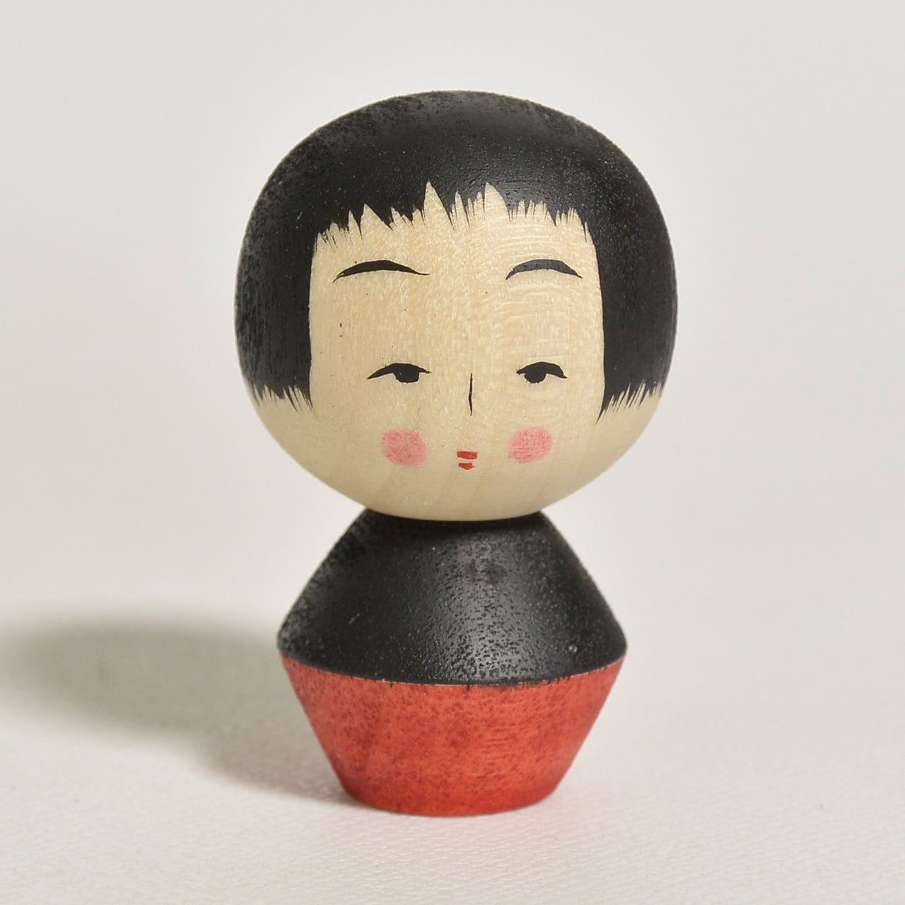 小寸こけし（ミニこけし） 約1寸 約3.5cm 鈴木明 工人（作並系）#2534
