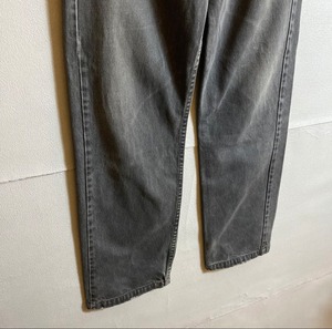 EURO 90s Levis ブラックデニム 黒デニム ジーンズ 墨黒 D820