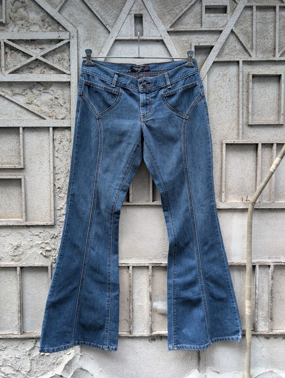 "AMERICAN EAGLE" flare denim pants