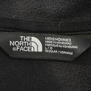 【THE NORTH FACE】企業系 ハーフジップ フリース ジャケット 刺繍ロゴ Lサイズ ノースフェイス US古着