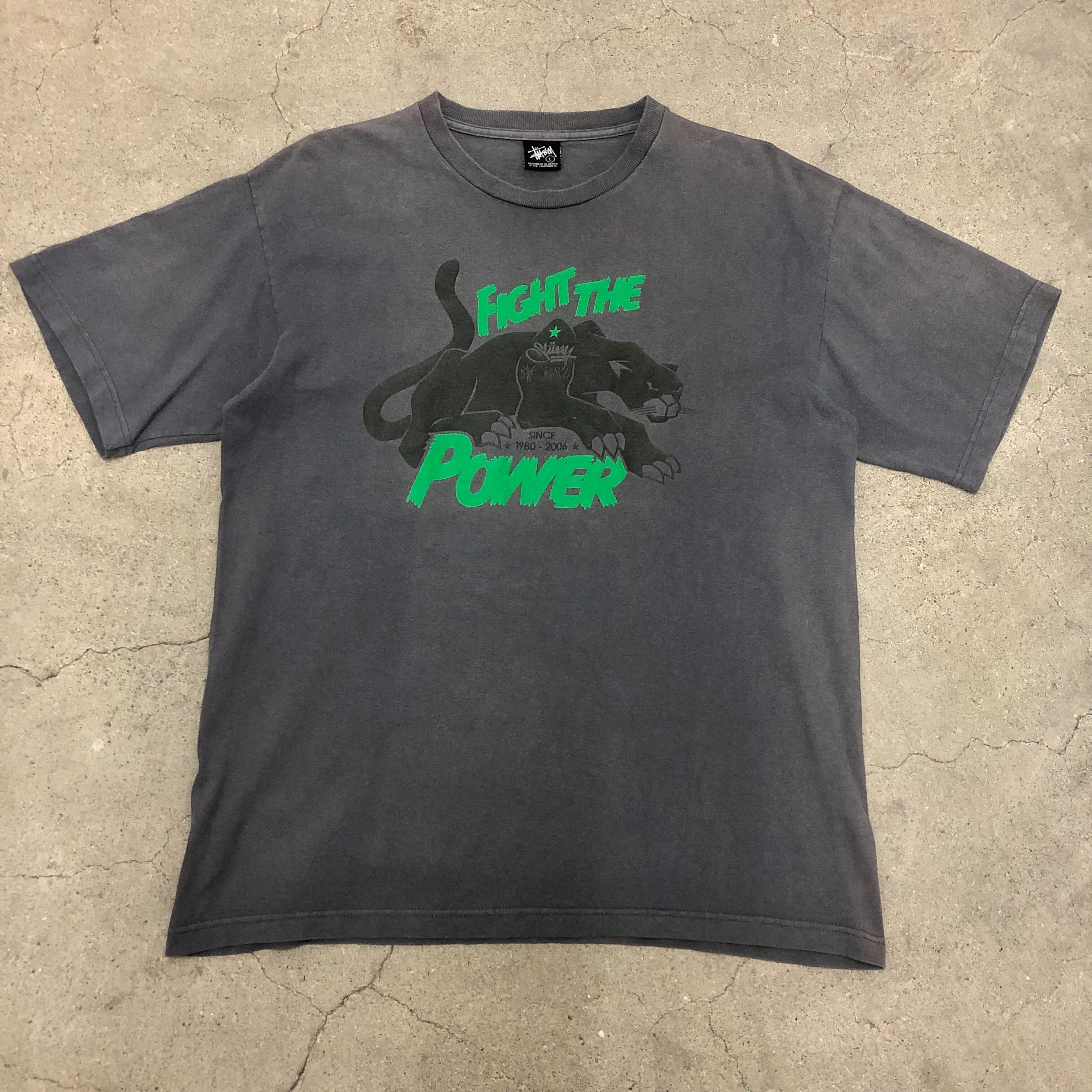 00s Champion ブラックパンサー Tシャツ フェード XL アニマル系