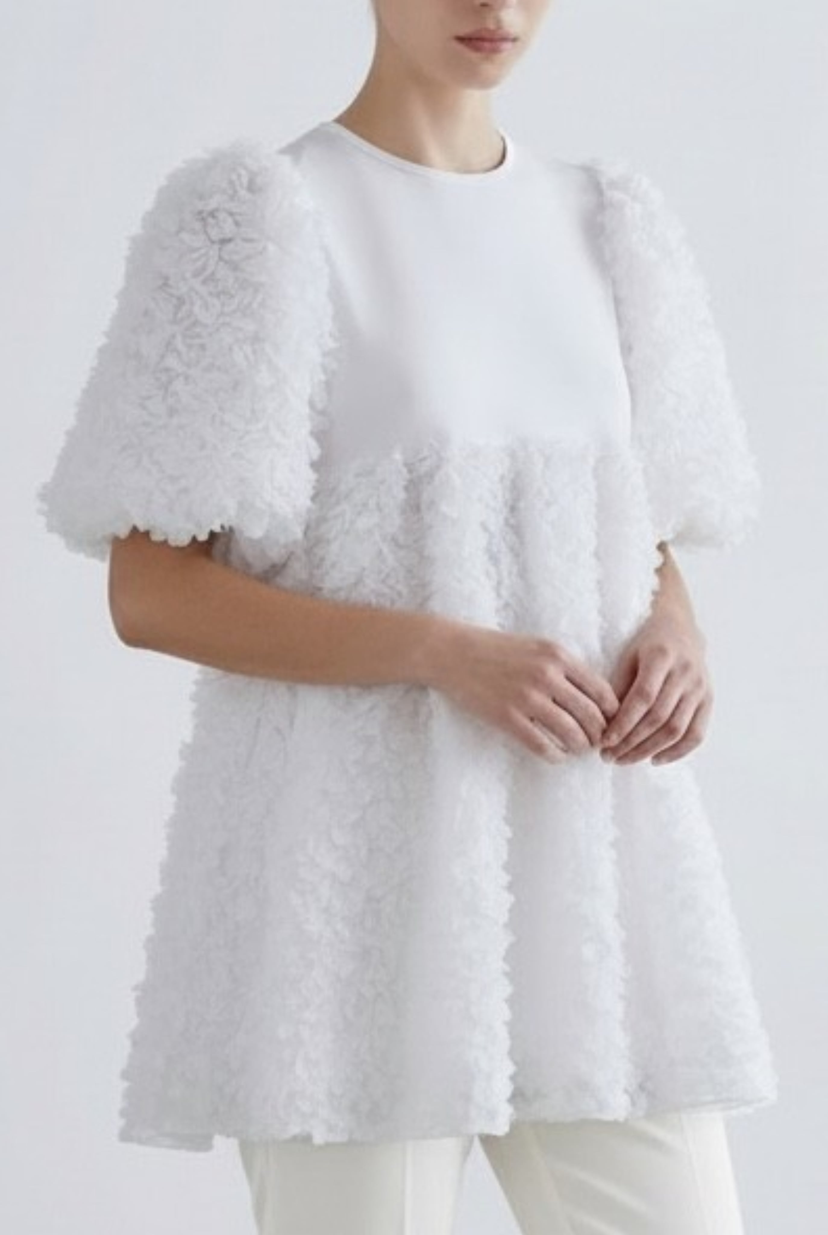 トップス AMICA KIDS COUTURE FLEAR SLEEVES TOP TOPS｜トップス・ブラウス・スウェット・ニット | AMICA・kids