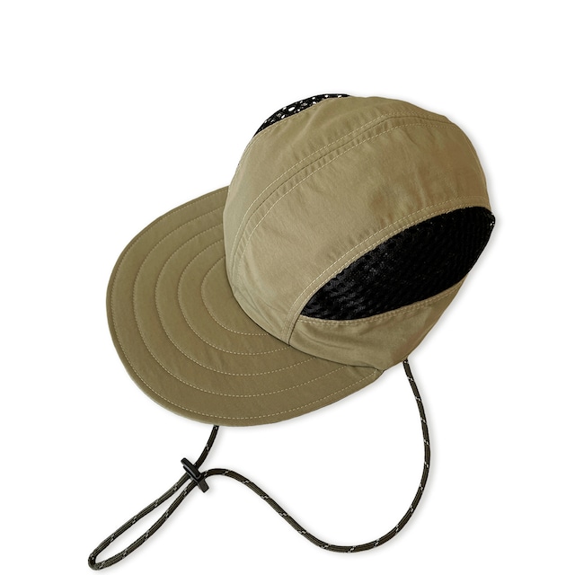 Manager In Training | Supplex nylon mesh sports cap | Khaki