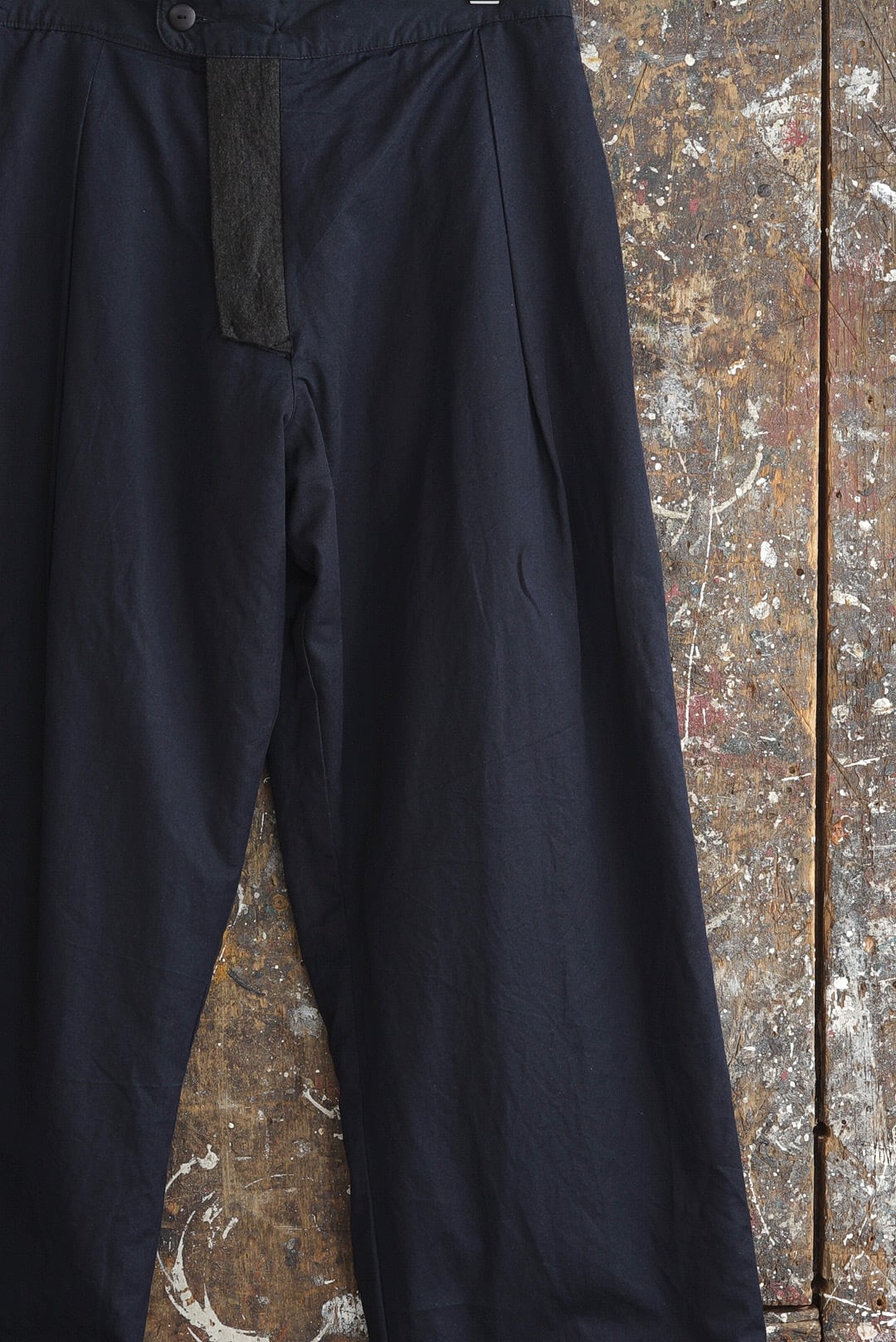 CHEZ VIDALENC - PANTS GARY (BOILED WOOL) | Brownie