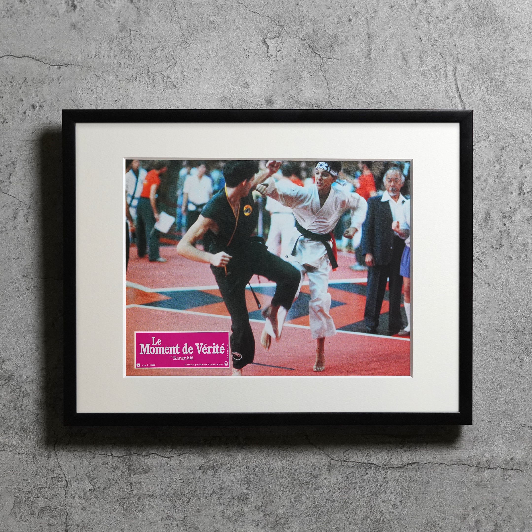 1984 / The Karate Kid / French lobby card / 396x306mm【LC00000237021】