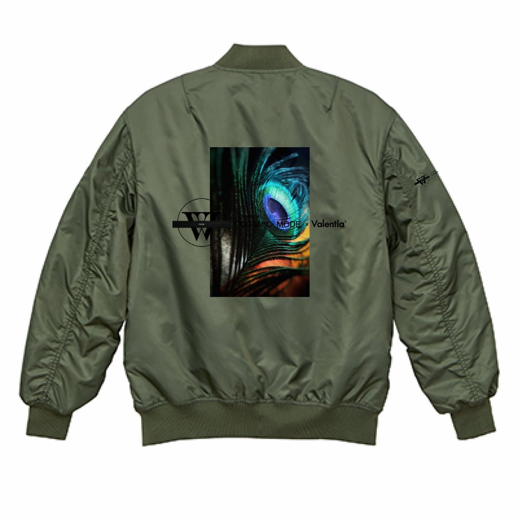 （両面印刷）United Athle タイプ MA-1 ジャケット（中綿入）