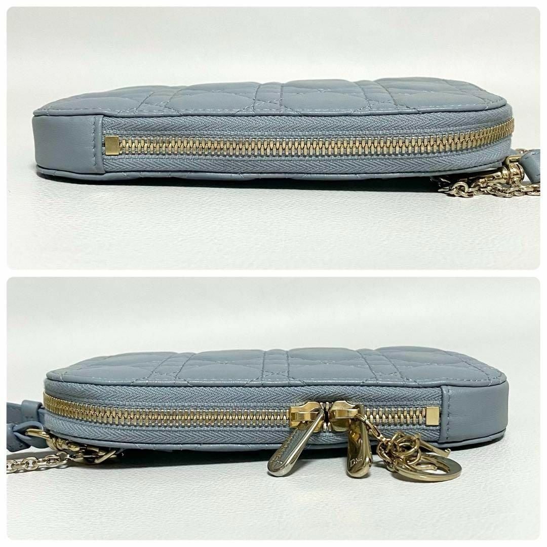 Christian Dior / Lady Dior フォンホルダー ブルー | Pay ID Christian Dior / Lady Dior フォンホルダー ブルー | Pay ID