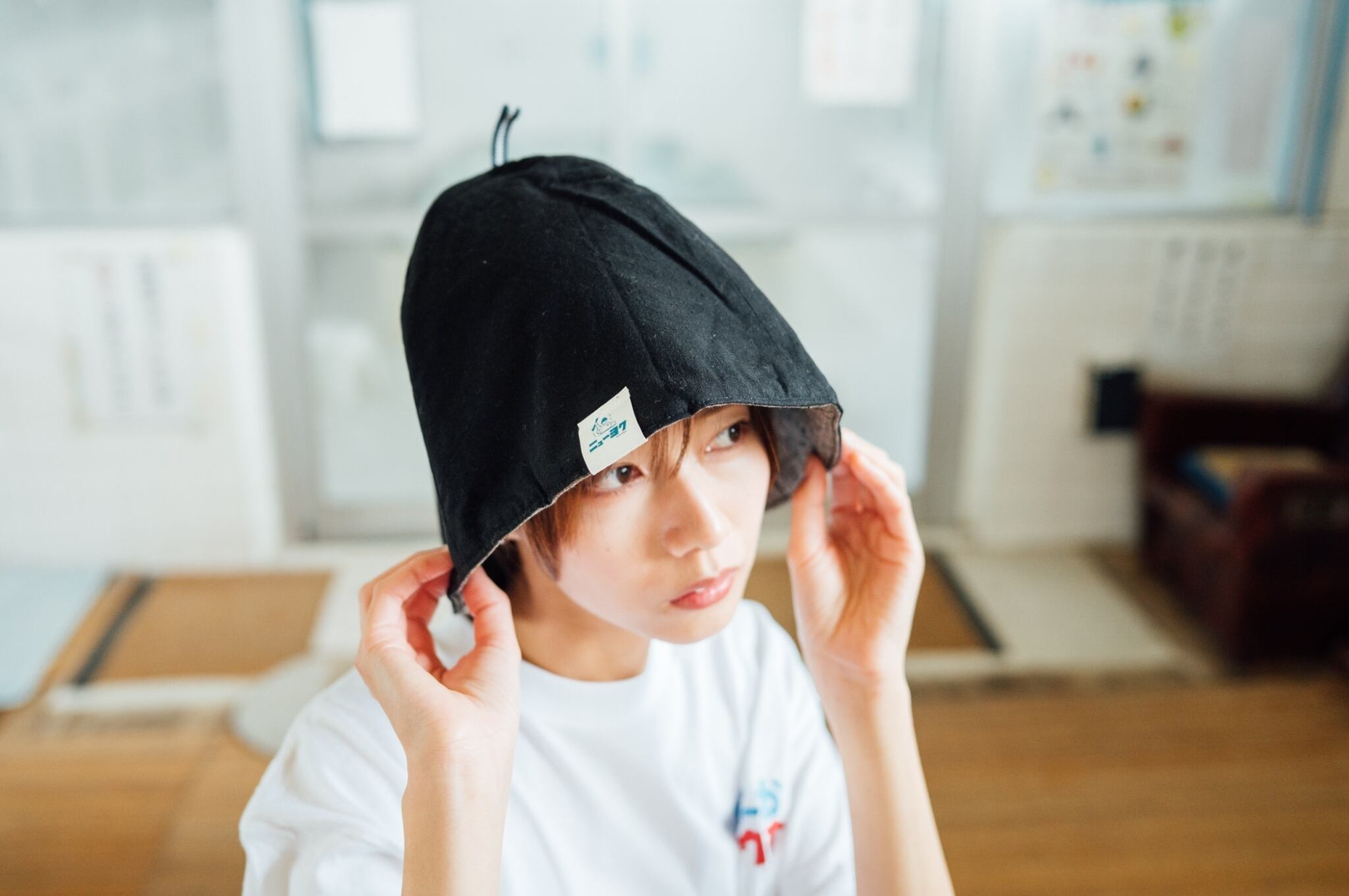 NYUYOKUサウナハットセット〈ブラック〉 | NYUYOKU