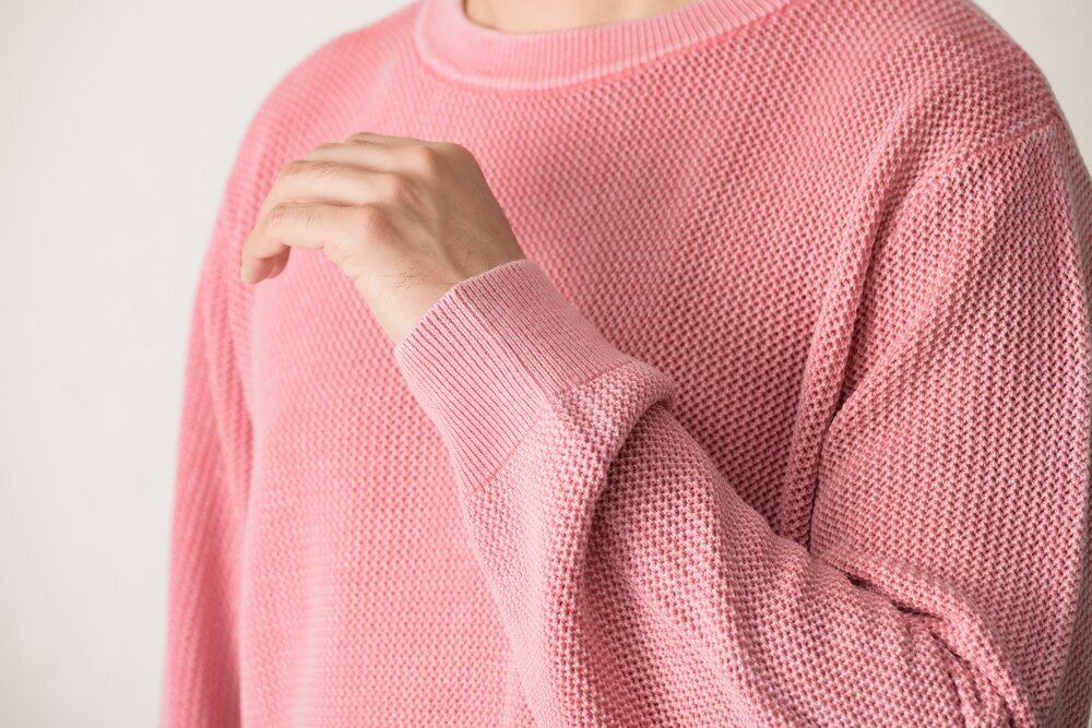 Stone Wash Knit Pink | 武蔵小杉のセレクトショップ【ナクール】-nakool-