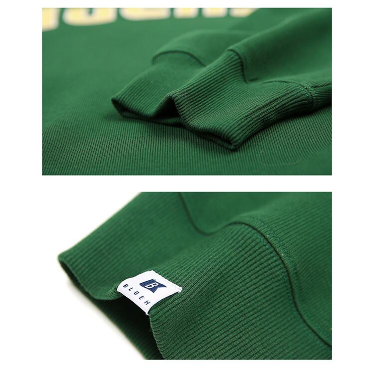 ★LETTER PRINT ROUND NECK SWEATER　　　A0409