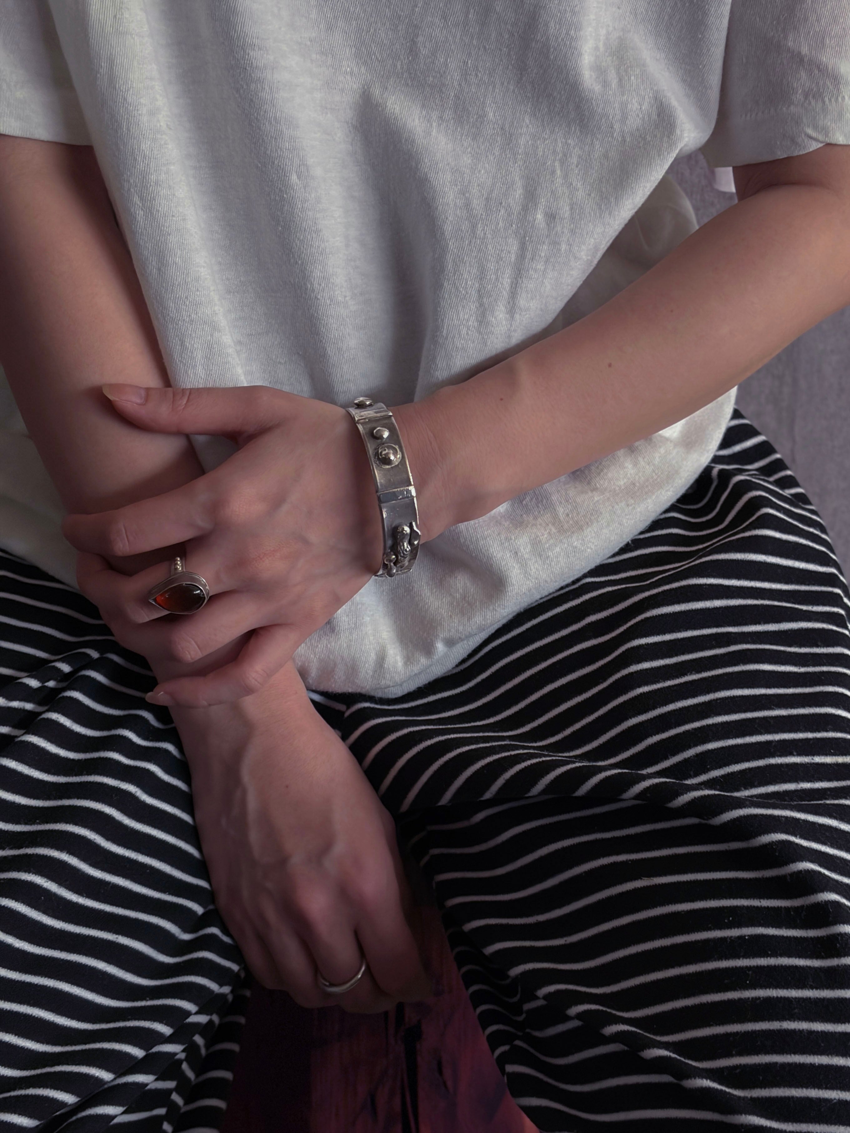 Sipsongpanna／Thai Silver bangle | 333 & tay - Delivery Service