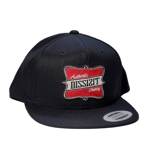 DISSIZIT / KOS Label Yupoong Cap / Black