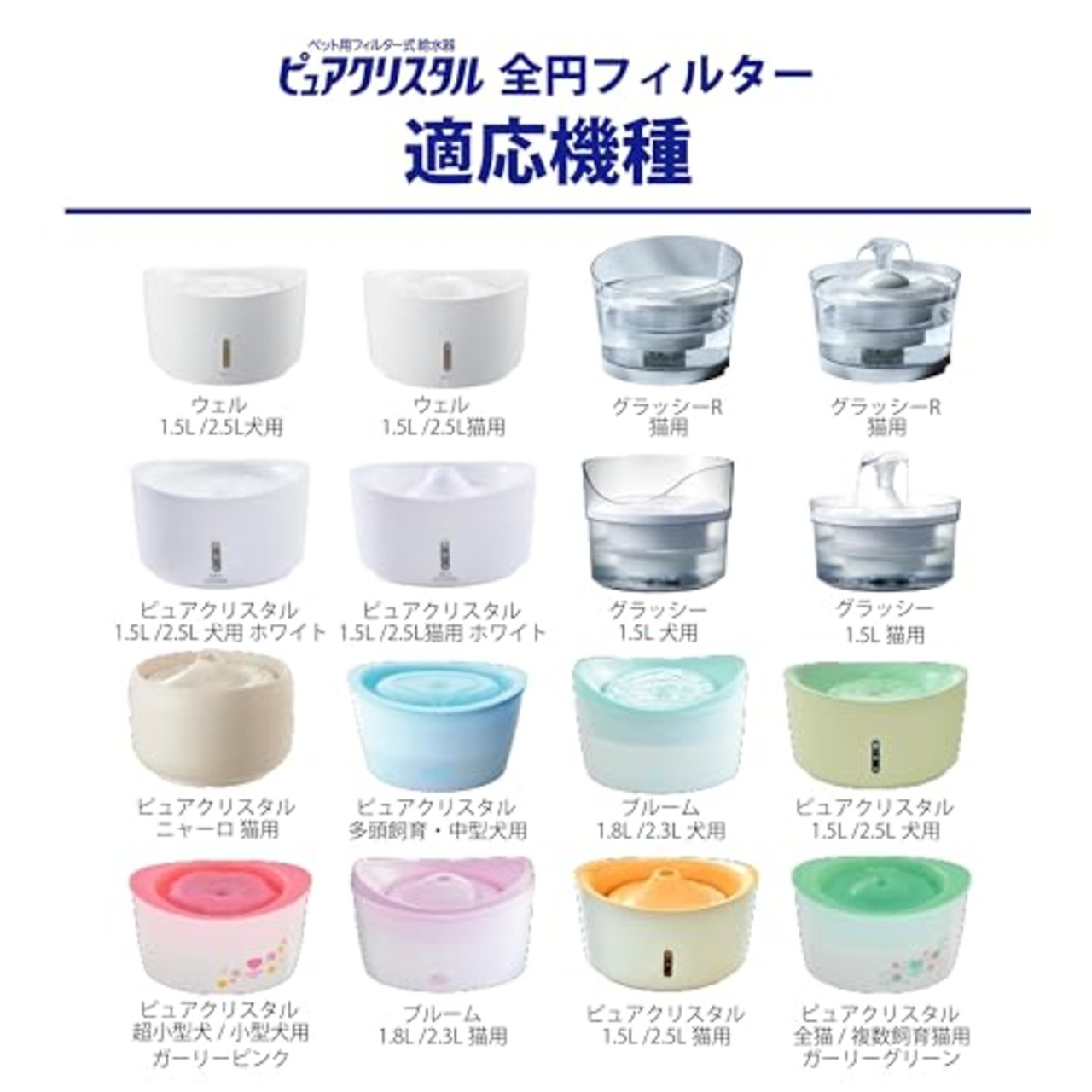 GEX ピュアクリスタル 活性炭フィルター 全円 猫用 2個入