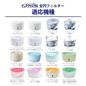 GEX ピュアクリスタル 活性炭フィルター 全円 猫用 2個入
