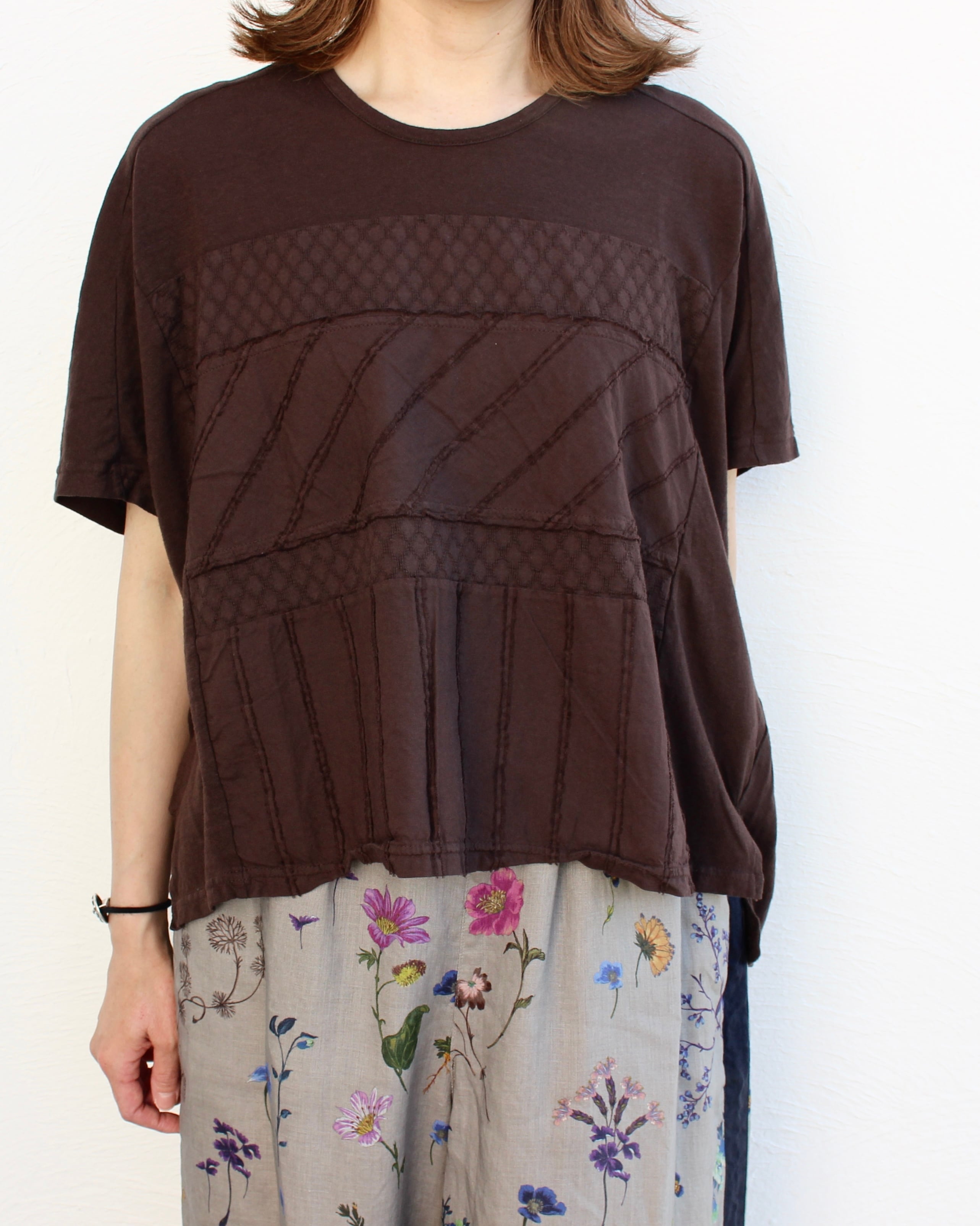 pas de calais/mix material T-shirts