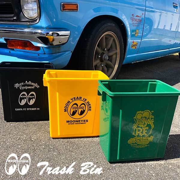 MOONEYES Trash Bin ムーンアイズ トラッシュビン ゴミ箱 バケツ Rat