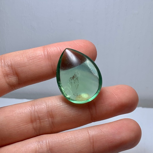 3.ぷるぷる☆グリーンフローライトルース・雫