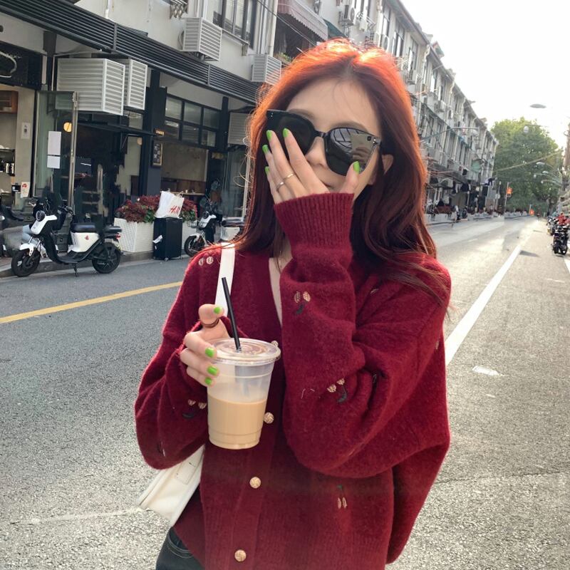 セーター ジャケット スプリングレディース 春物 試着室52309601150