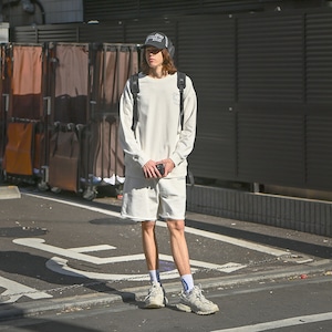 SALE 送料無料【HIPANDA ハイパンダ】メンズ ラインストーン ショートパンツ MEN'S RHINESTONE SHORT PANTS / WHITE・BLACK