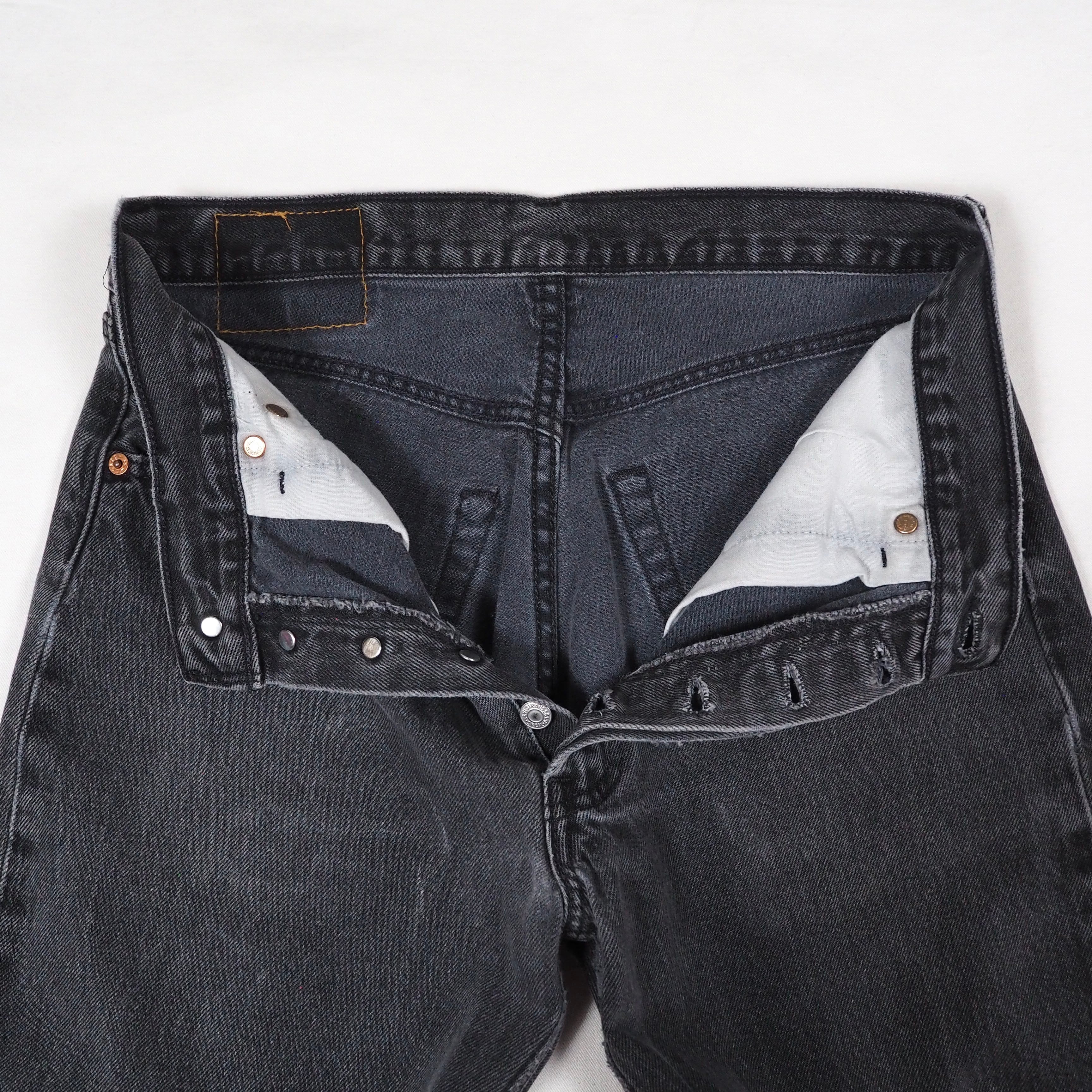 90's Levi's 501-0659 Black denim pants w31 CANADA製 リーバイス