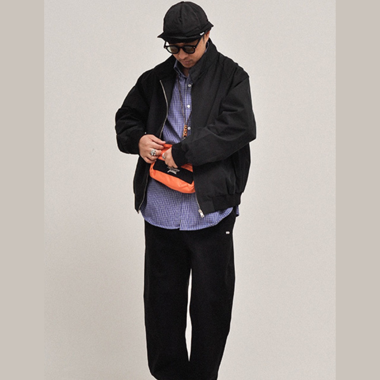 スタンドカラー レトロジャケット K5394 - 5