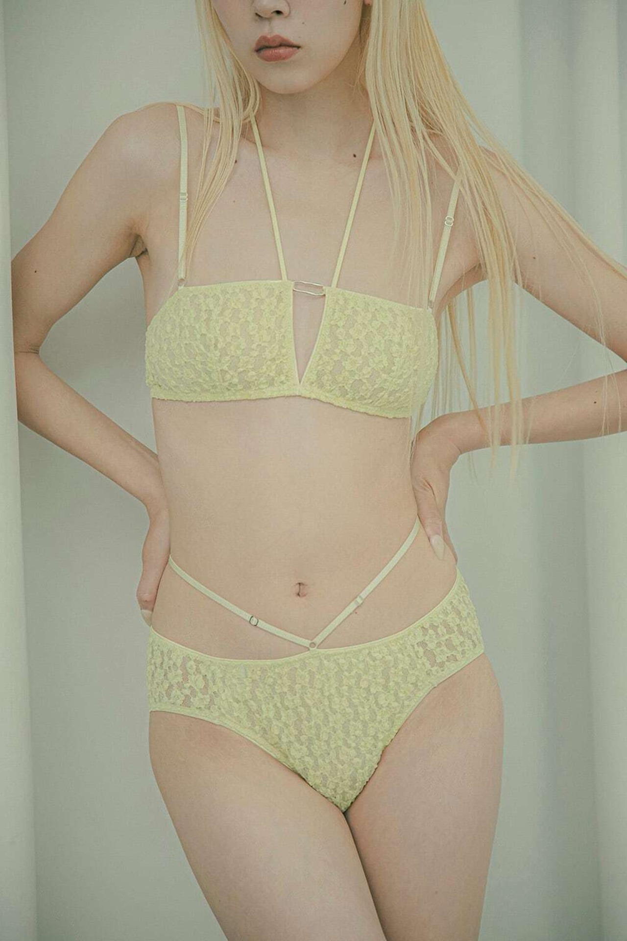 Strap  Panties / WHITE - 5