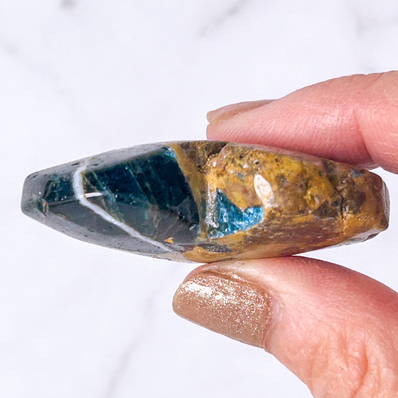 ブルーアパタイト&ピーターサイト ハート