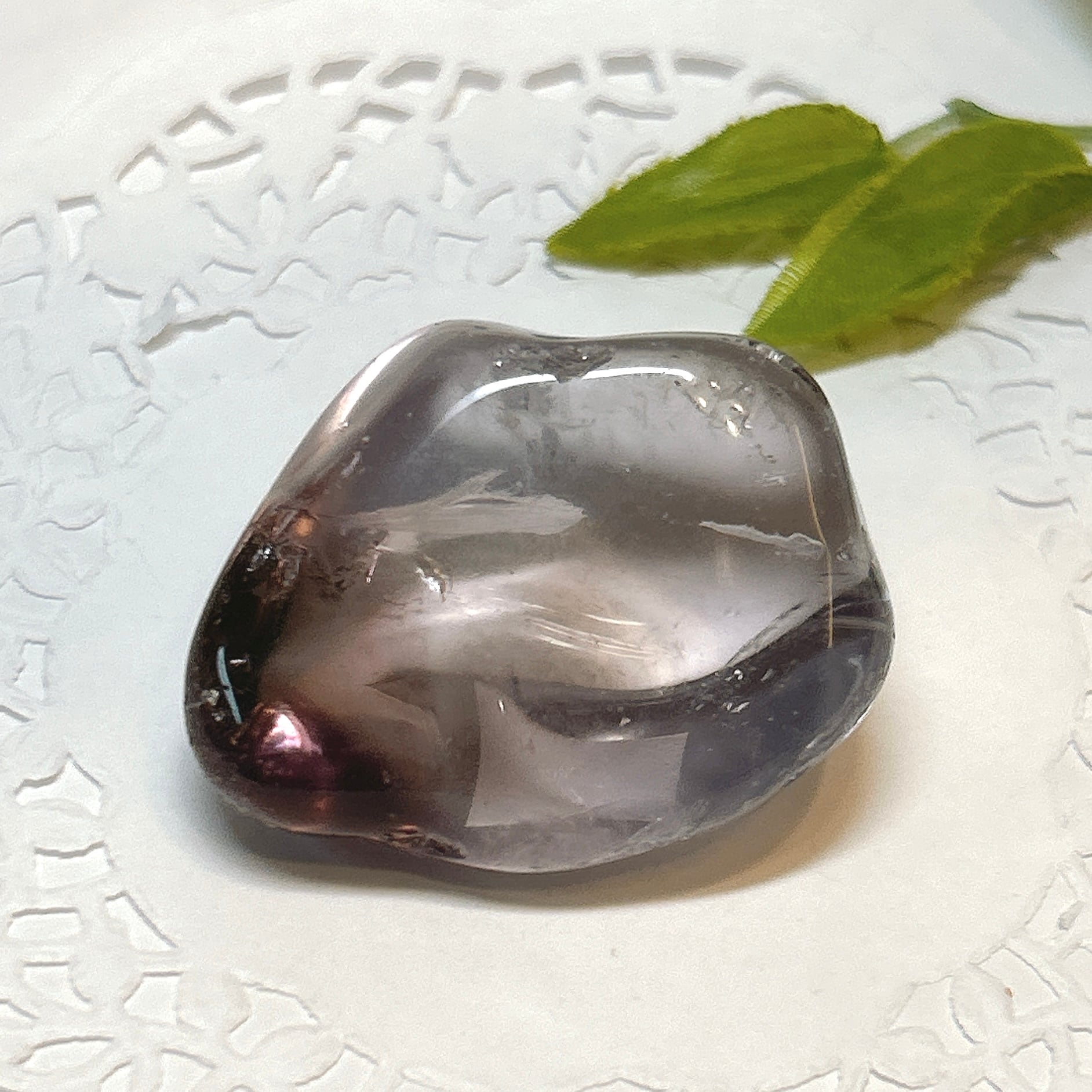 18002】アメシスト タンブル ブラジル amethyst 天然石 鉱物 タンブル