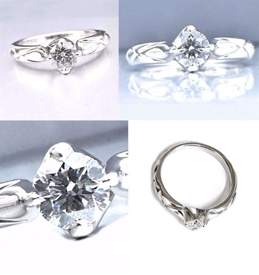 CHANEL シャネル ココ マトラッセ ソリテール ダイヤモンド リング