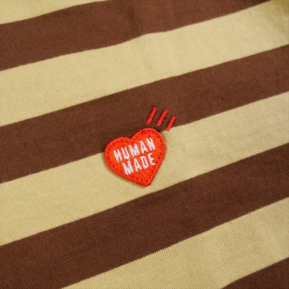 Size【M】 HUMAN MADE ヒューマンメイド 23AW STRIPED L/S T-SHIRT 