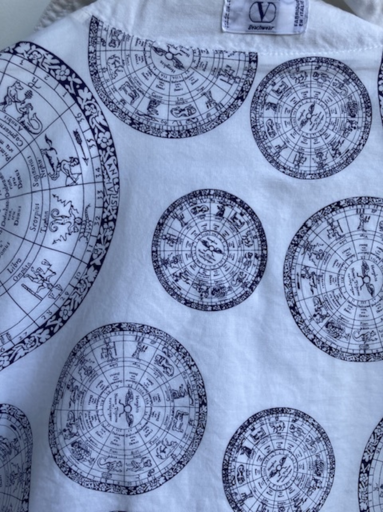 VALENTINO ジップジャケット ゾディアックプリント 画像8