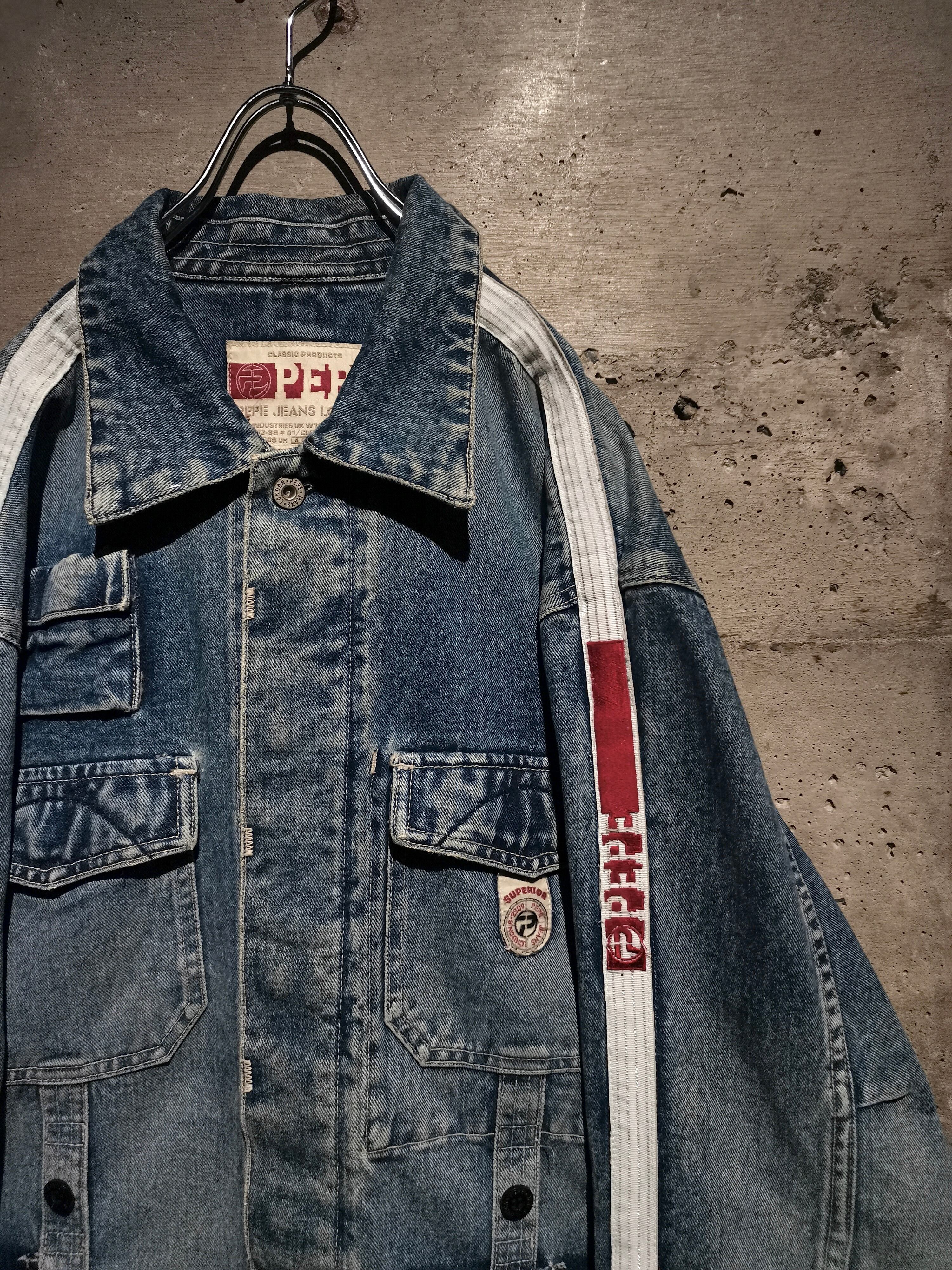 PEPE JEANS カラーブロックジャケット Caka】