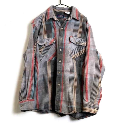 FIVE BROTHER Vintage Heavyweight Cotton Flannel Shirt [1980s-]