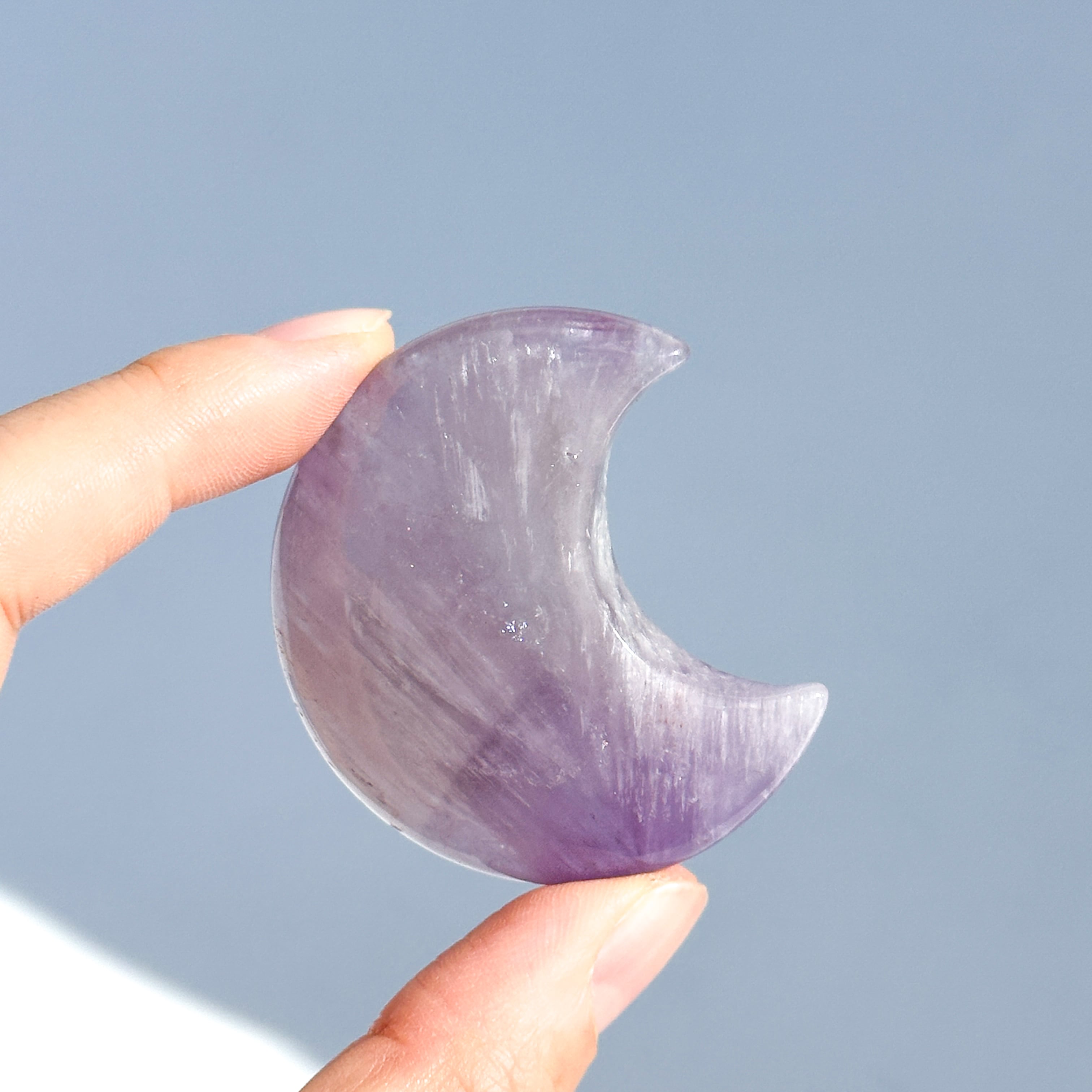 アメジスト 三日月04◇ Amethyst ◇天然石・鉱物・パワーストーン