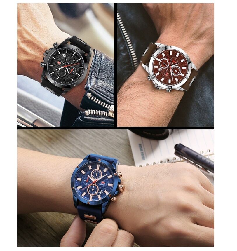 MINIFOCUS 0089G ミニフォーカス メンズ 腕時計 クロノグラフ | MINIFOCUS