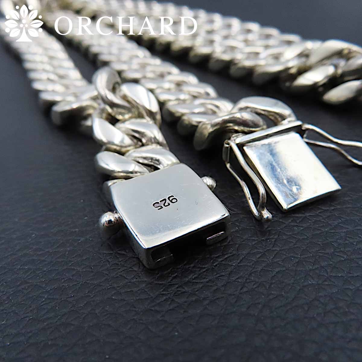 60cm シルバー925 ネックレス マイアミキューバン チェーン 喜平 喜平