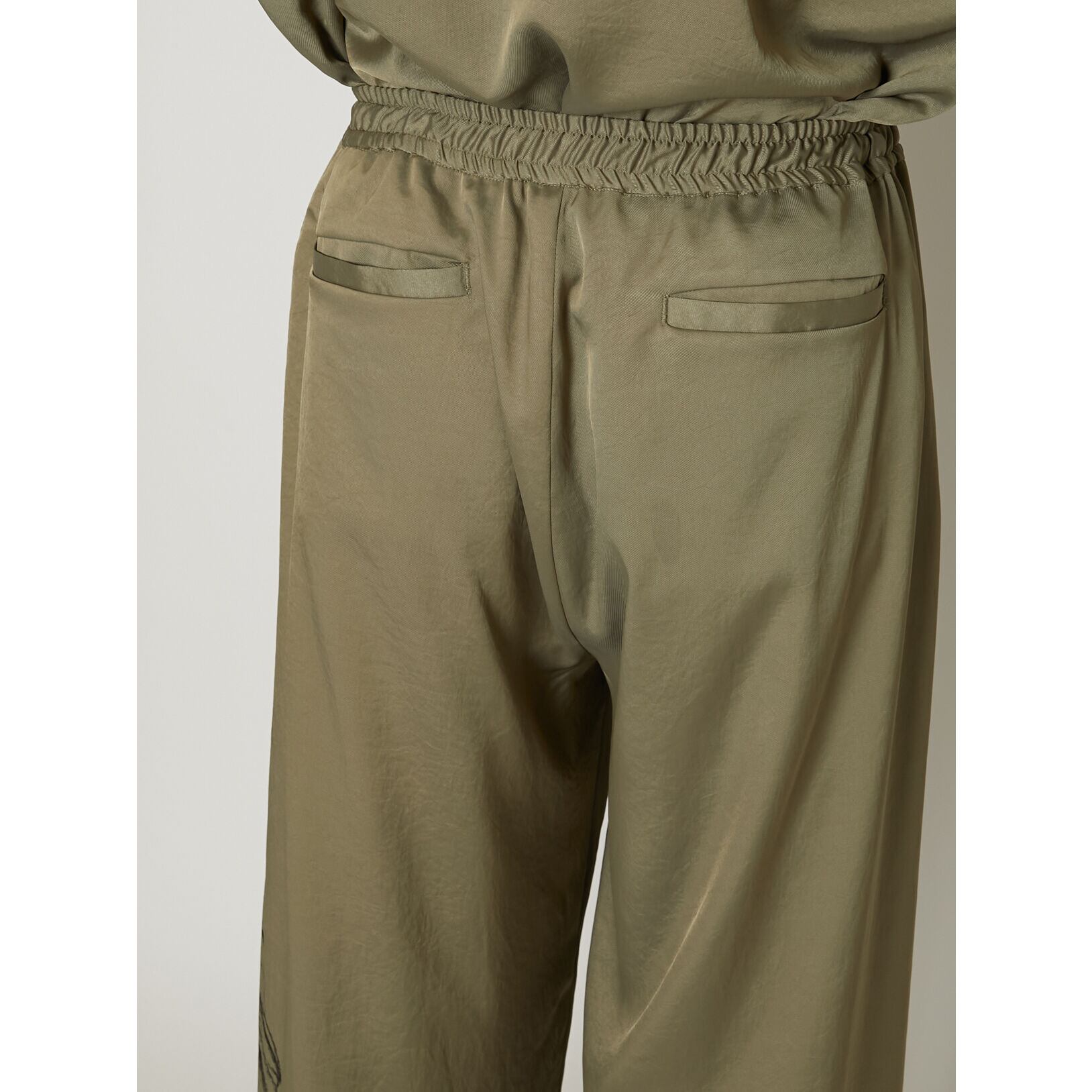 TAAKK drawing print trousers 23AW サイズ5 TAAKK drawing print