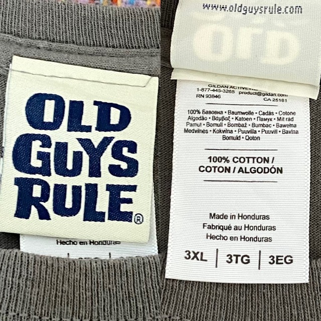 Vintage OLD GUYS RULE Print T-Shirt | 古着屋 -LOW PRICE PARK-
