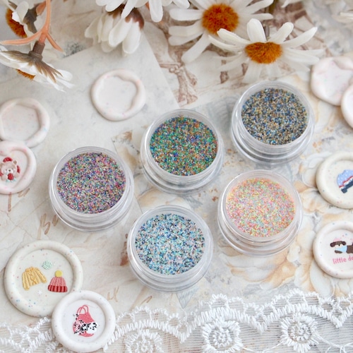 【封入素材】シーリングスタンプ用 Sweater Glitter【1個売り】