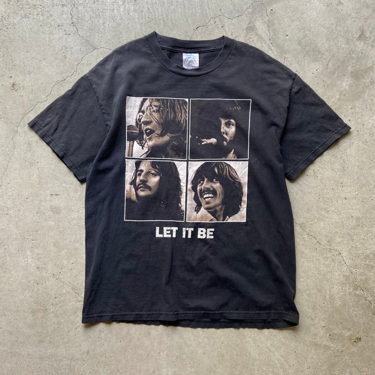 90年代 THE BEATLES ビートルズ LET IT BE バンドTシャツ メンズL 古着 ...