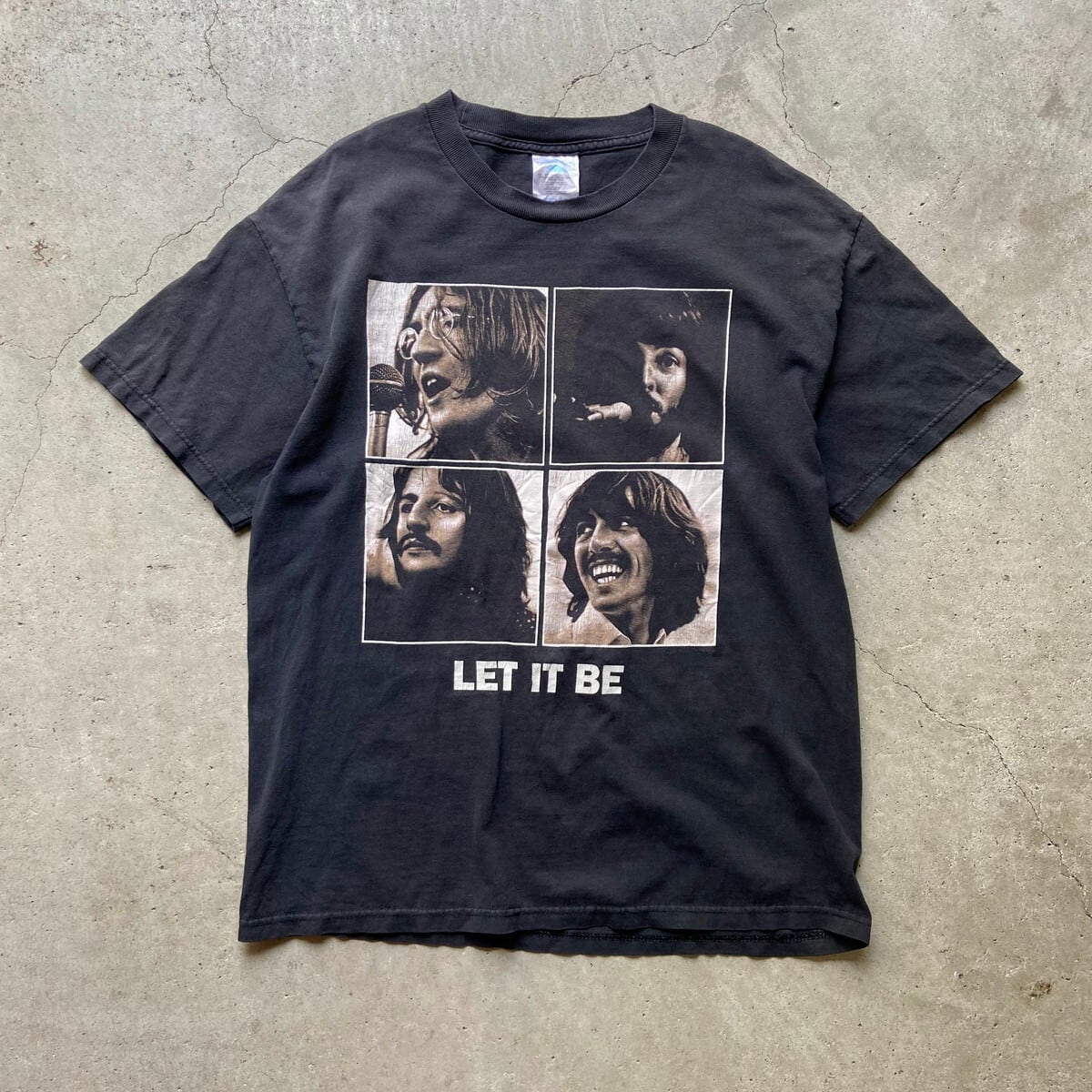 90年代 THE BEATLES ビートルズ LET IT BE バンドTシャツ メンズL 古着 