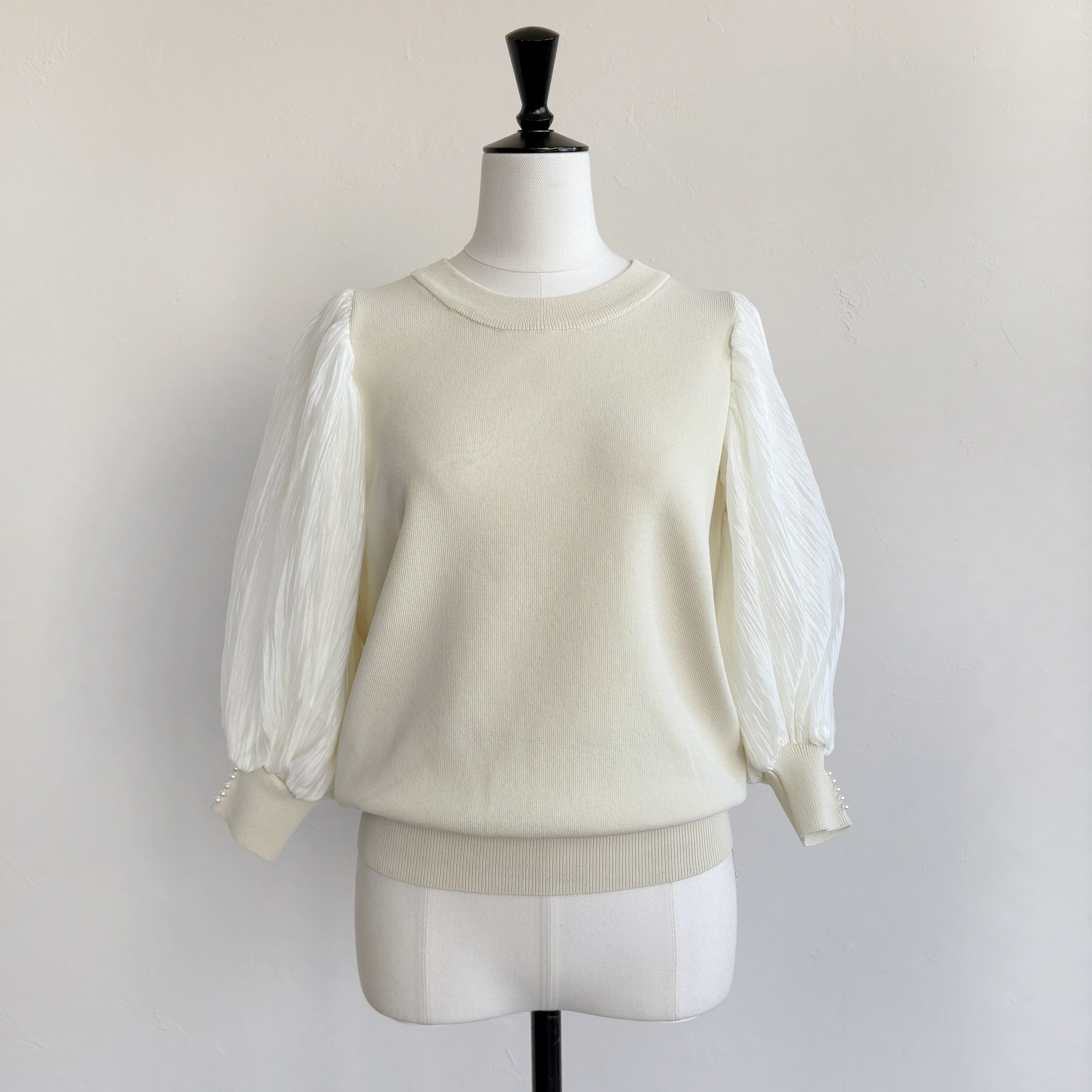新品☆SYSORUSセレクト レース ホワイト カーディガン レース刺繍カーディガン【CORSINI ＆ PROTI】 | Leilian